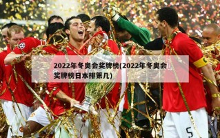 2022年冬奥会奖牌榜(2022年冬奥会奖牌榜日本排第几)